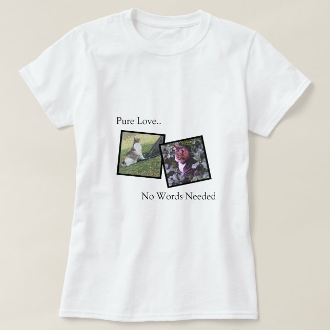 T-shirt personnalisé pour amateur de animaux (Design devant)