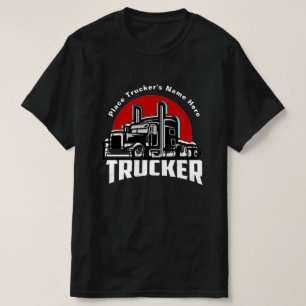 T-shirt personnalisé pour camionneur