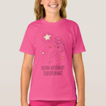 T-Shirt personnalisé pour enfants futur astronaute