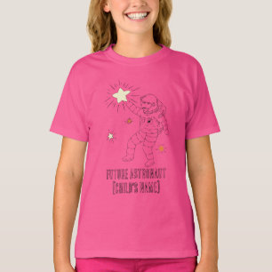 T-Shirt personnalisé pour enfants futur astronaute