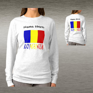 T-shirt personnalisé pour femmes avec le drapeau d