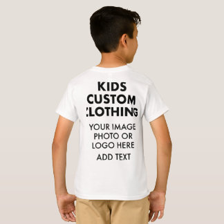 T-shirt personnalisé pour GARÇON - BLANC