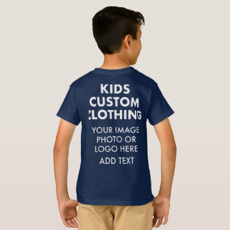 T-shirt personnalisé pour GARÇON - BLEU NAVY
