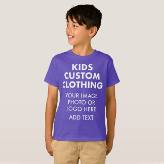 T-shirt personnalisé pour GARÇON - VIOLET