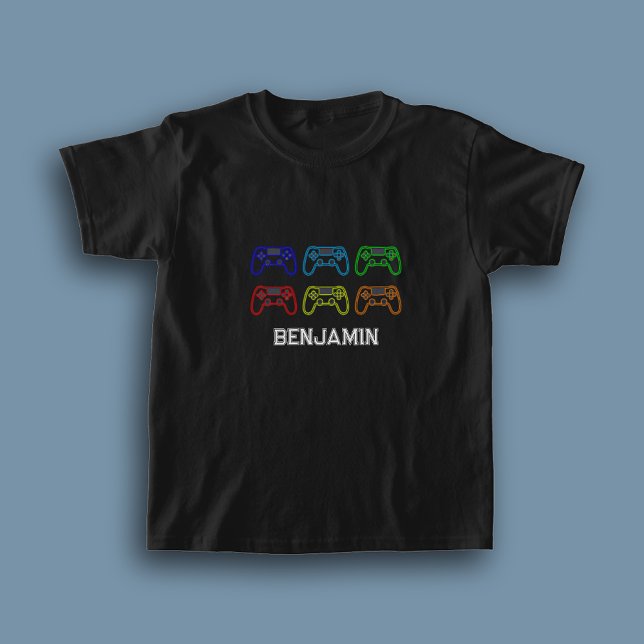 T-Shirt personnalisé pour garçons Playstation (Créateur téléchargé)