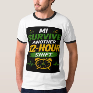 T-shirt personnalisé pour infirmière auxiliaire/ja