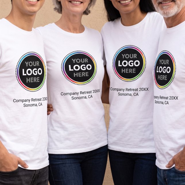 T-shirt personnalisé pour la construction d'équipe (Créateur téléchargé)