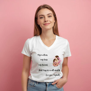 T-Shirt personnalisé pour la fête des Mères Câlin