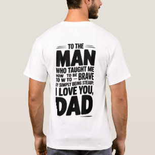 T-shirt personnalisé pour la fête des pères
