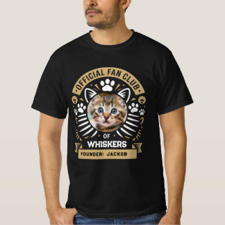 T-shirt personnalisé pour le fan club de chats | P