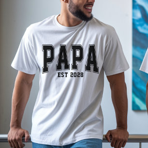 T-Shirt Personnalisé pour Papa, Meilleur Cadeau de