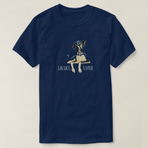 T-shirt personnalisé Saluki Lover