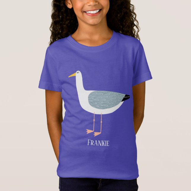 T-Shirt Personnalisé Seagull (Devant)