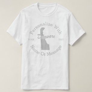T-shirt PERSONNALISÉ State Of Delaware