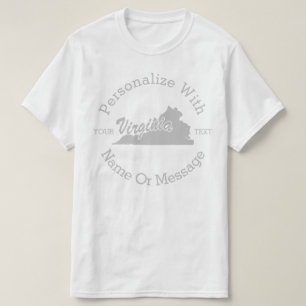 T-shirt PERSONNALISÉ State Of Virginia