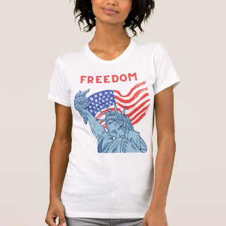 T-shirt Personnalisé Statue De La Liberté