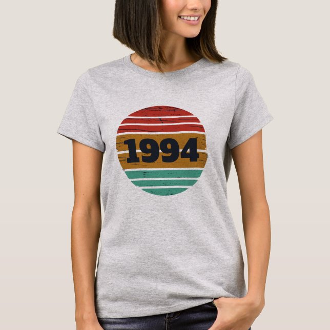 T-shirt Personnalisé Trente vintage 30e anniversaire (Devant)