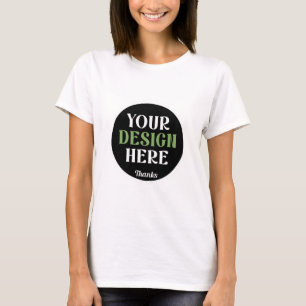 T-shirt personnalisé, unique, élégant et minimaliste bisou