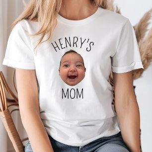 T-shirt Personnalisé Visage de bébé Personnalisé Enfant Ph