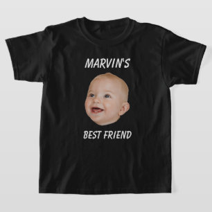 T-shirt Personnalisé Visage Enfants Garçons Filles Fête d'