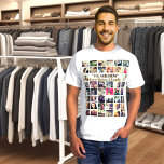 T-shirt Personnalisé votre texte et collage photo ici<br><div class="desc">Ajoutez facilement vos photos préférées, éditez le filtre photo, le style T-shirt et la couleur et la police (taille, style, couleur... ). Vous pouvez utiliser plusieurs images différentes ou la même plusieurs fois et supprimer les deux photos à la fin du texte. Pour des résultats optimaux, il est recommandé d'utiliser...</div>