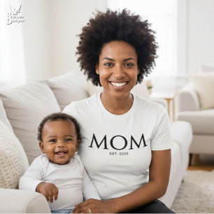 T-shirt personnalisée pour maman établie moderne