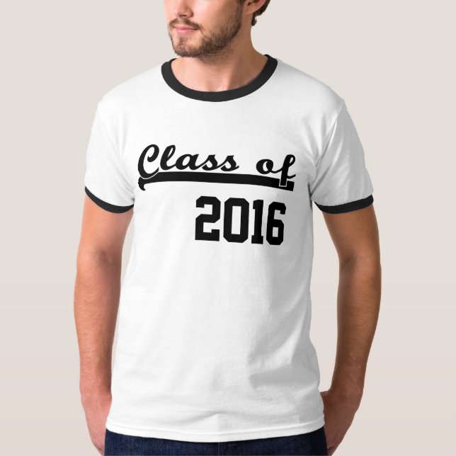 T-shirt Personnaliser à la classe de 2018 (Devant)