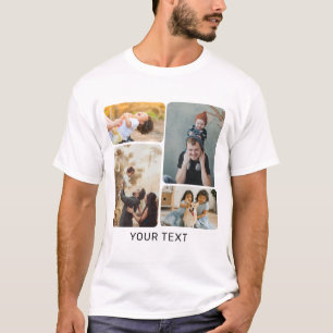 T-shirt Personnaliser Ajouter un collage photo et du texte
