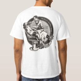 T-shirt Personnaliser Ancien Magasin de Barbier Promotionn