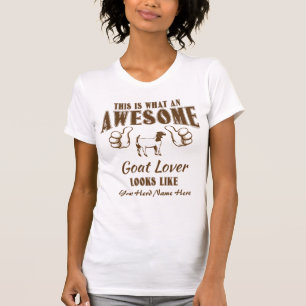 T-shirt PERSONNALISER CETTE merveilleuse chèvre Lover Boer