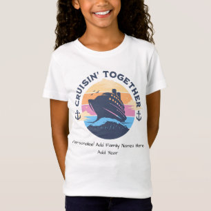 T-Shirt Personnaliser Croisière Famille Mignonne