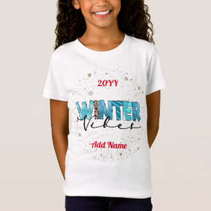 T-Shirt Personnaliser des vibrations d'hiver