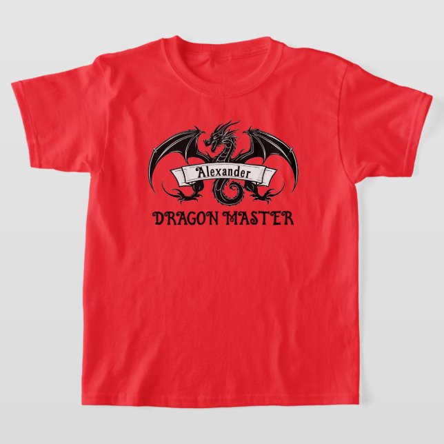 T-shirt Personnaliser Dragon Master (Poser)
