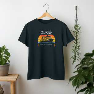 T-shirt Personnaliser Enfants Noire Croisière Famille
