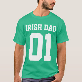 T-shirt Personnaliser irlandaise du papa #01