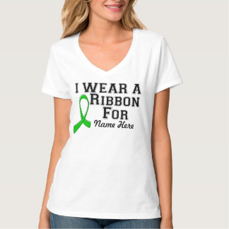 T-shirt Personnaliser je porte un ruban vert