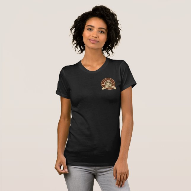 T-shirt Personnaliser la façade rustique de la boutique de (Devant entier)