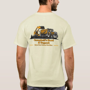 T-shirt Personnaliser la marque de l'entrepreneur de camio