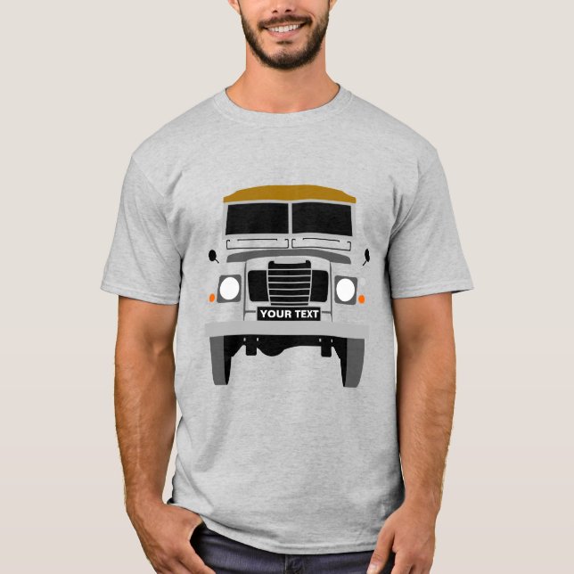 T-shirt Personnaliser Land Rover personnalisé (Devant)