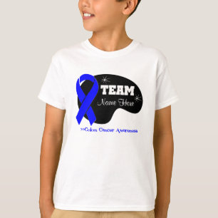 T-shirt Personnaliser le nom de l'équipe - Cancer du côlon