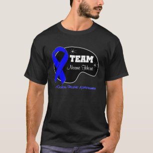 T-shirt Personnaliser le nom de l'équipe - Colon Cancer