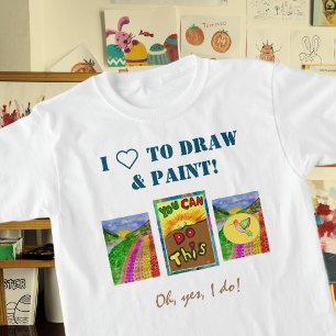 T-Shirt Personnaliser le panneau de 3 photos et modèle de