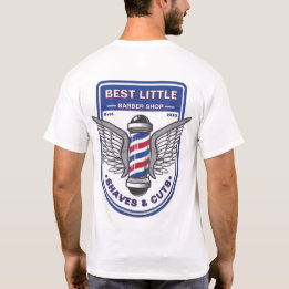 T-shirt Personnaliser le poteau traditionnel du salon de c