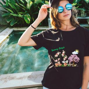 T-shirt Personnaliser les écureuils Lillies Soleil Jouer