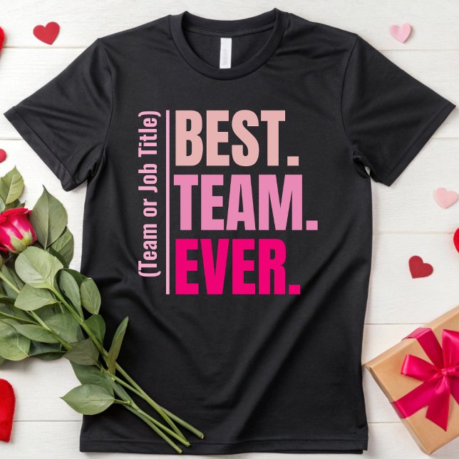 T-shirt Personnaliser Meilleure équipe jamais Teammate Cow (Créateur téléchargé)