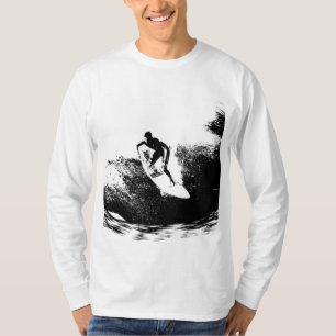 T-shirt Personnaliser Moderne Elégant Surfer Modèle tendan