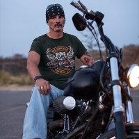 Personnaliser Moto Vintage Route 66 Ailes Design