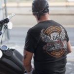 T-shirt Personnaliser Moto Vintage Route 66 Anges<br><div class="desc">Personnaliser Moto Vintage Route 66 Angel Wings T-Shirt</div>