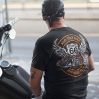 Personnaliser Moto Vintage Route 66 Anges