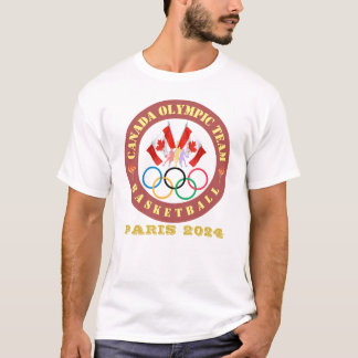T-shirt Personnaliser pays (p. ex. Canada) Équipe olympiqu